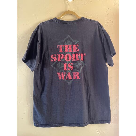 Rare Y2K Vintage 2005 Slayer Double Siding Graphic Rock Band T-Shirt Size Large - Picture 7 of 8